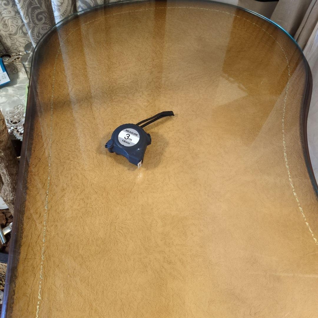 さるこ様専用ダークブラウン 木製 文机 曲線デザイン猫脚(=^・^