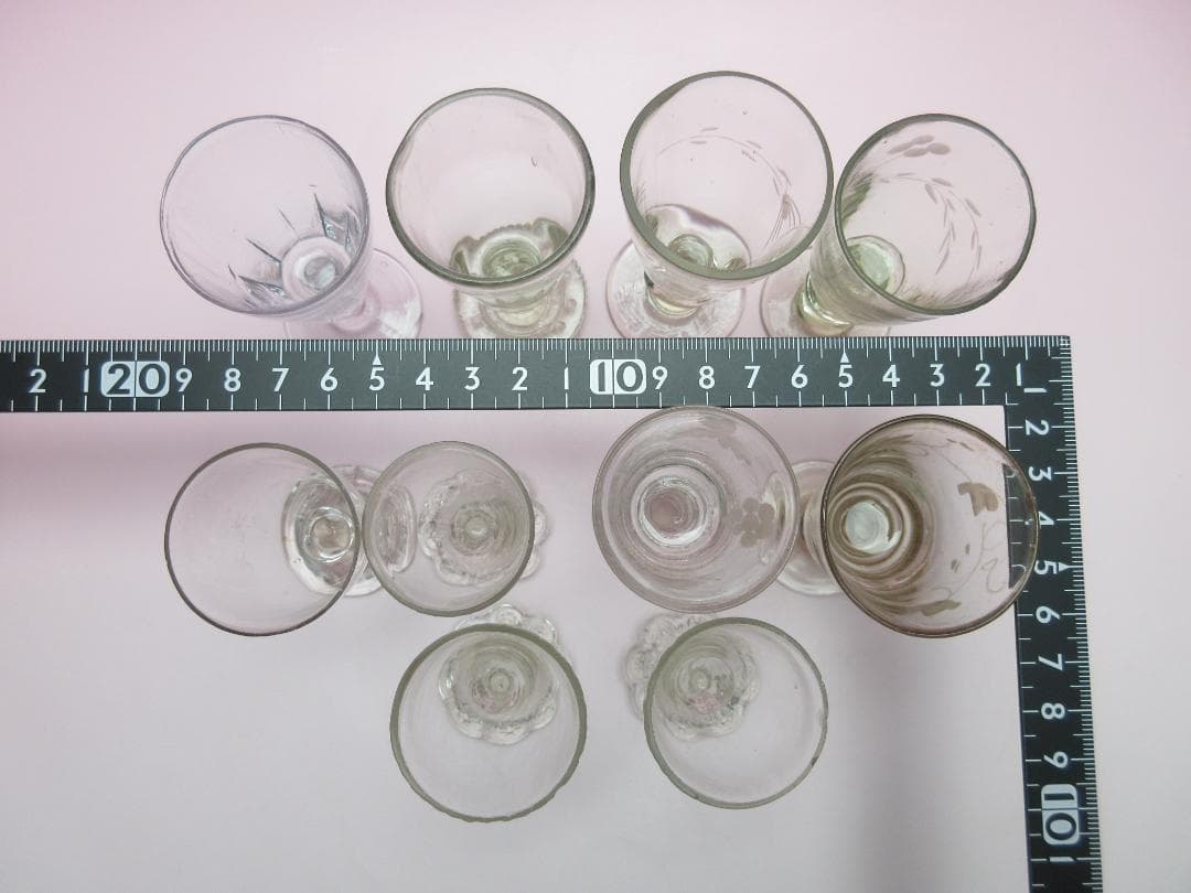 専用 明治～大正 他 リキュールグラス まとめて C 70610