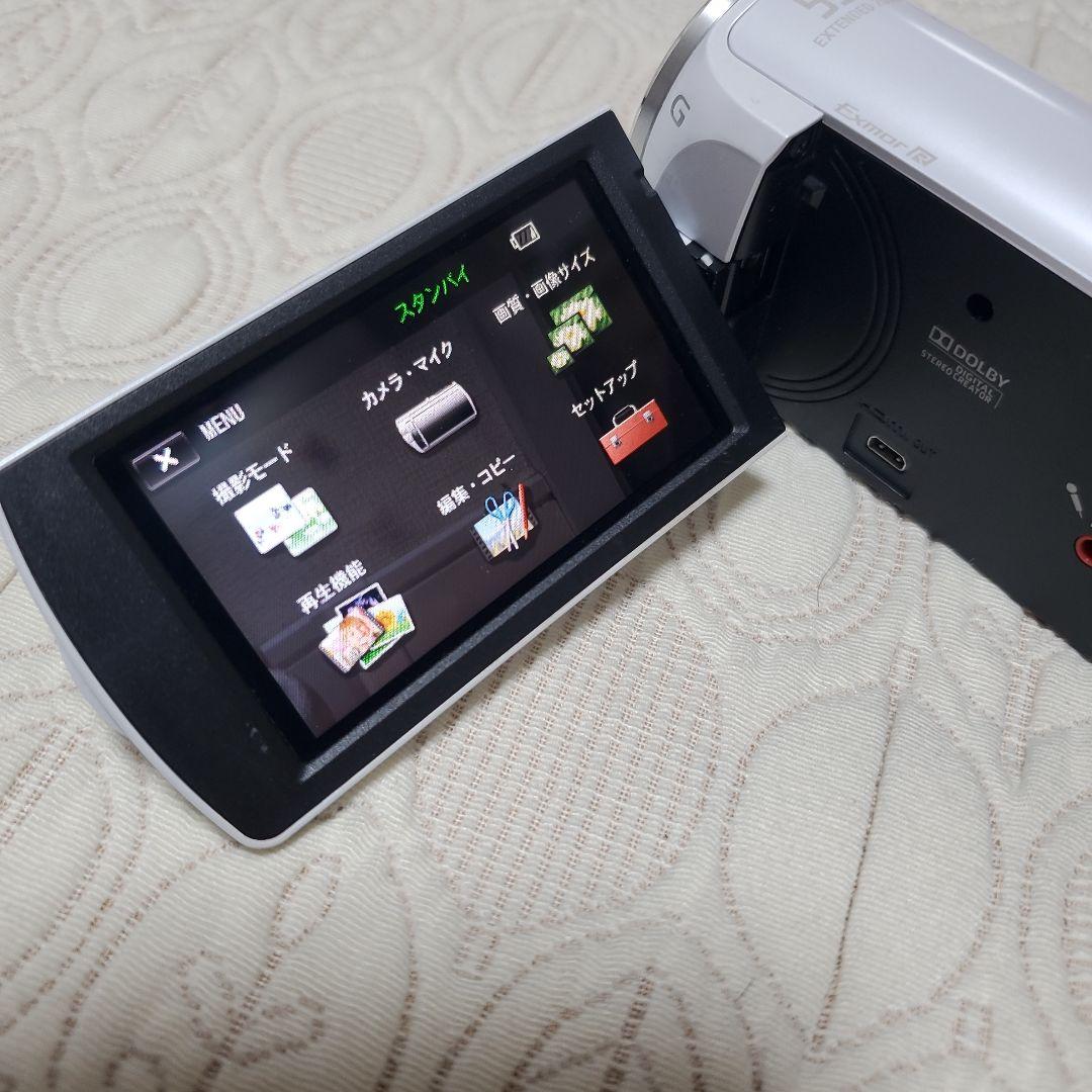 Sony HDR-CX560V ビデオカメラ 本体 シルバー