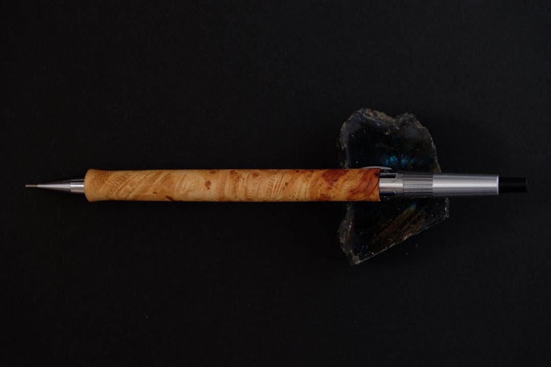 PG5木軸カスタム0006 樹種：花梨瘤 紅白 高村杢工房 - メルカリ