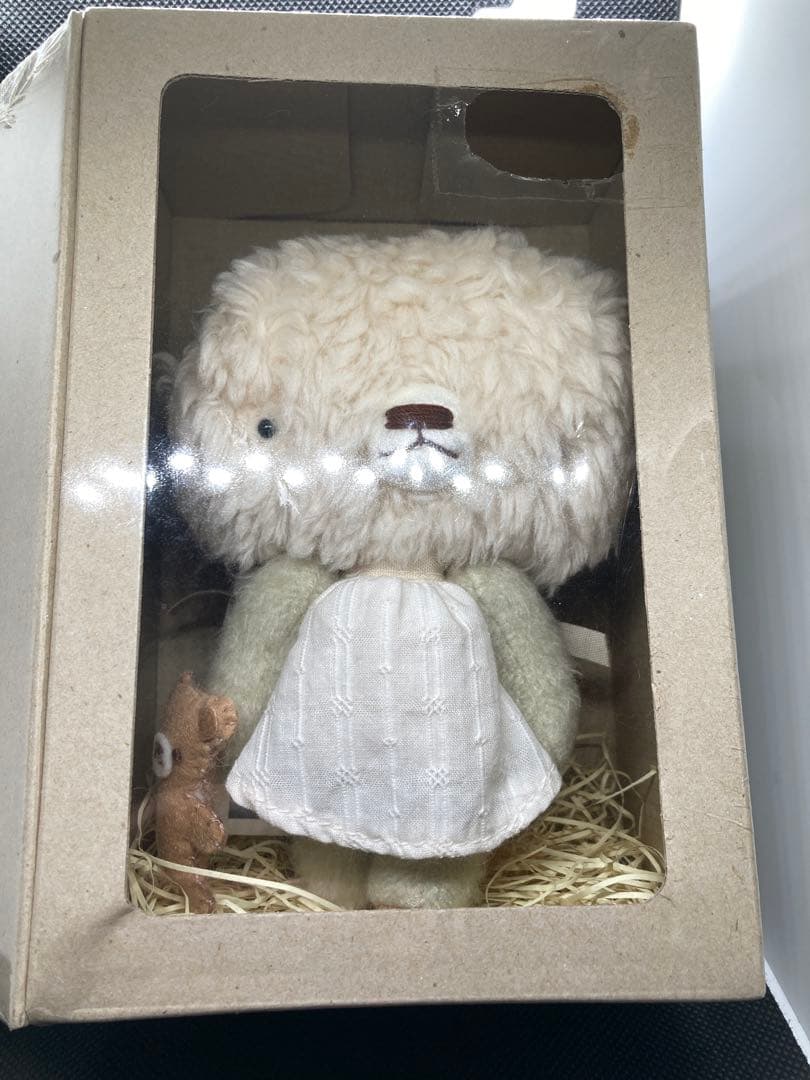 【新品・未開封】 アナノカフェ　ぬいぐるみ　ベア　アイボリー　モンスイユ　くま