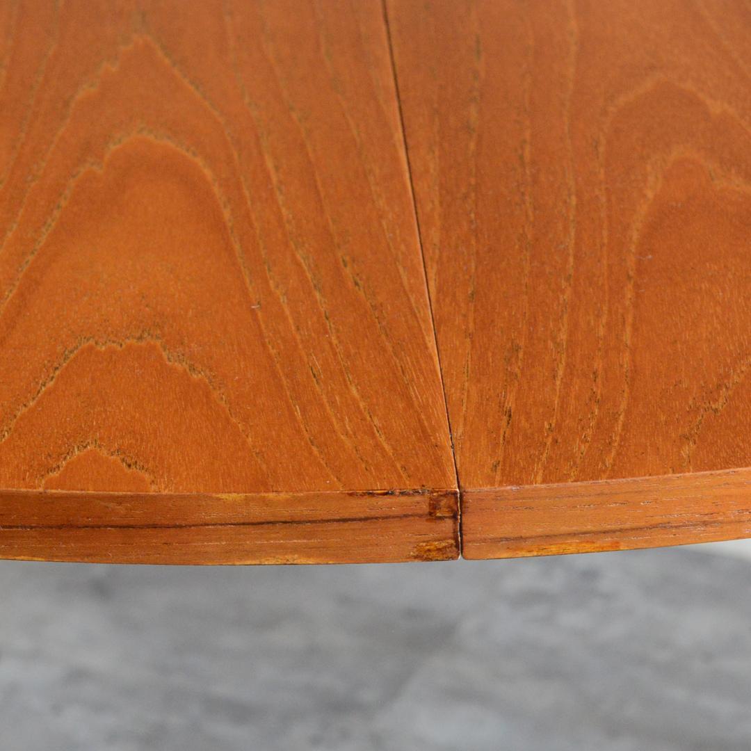 G-PLAN ヴィンテージ コンパクト ラウンド ダイニングテーブル 進行 拡張