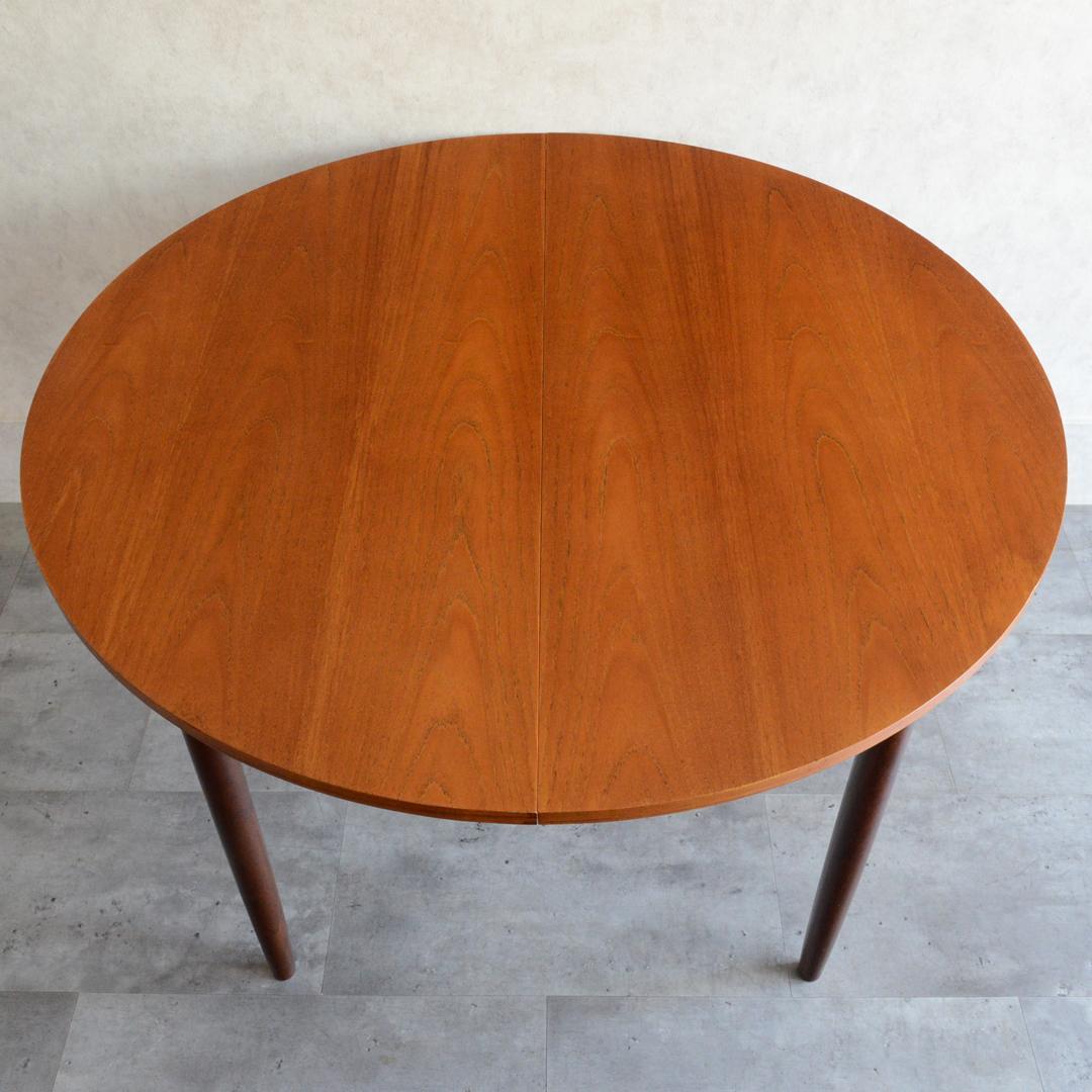 G-PLAN ヴィンテージ コンパクト ラウンド ダイニングテーブル 進行 拡張