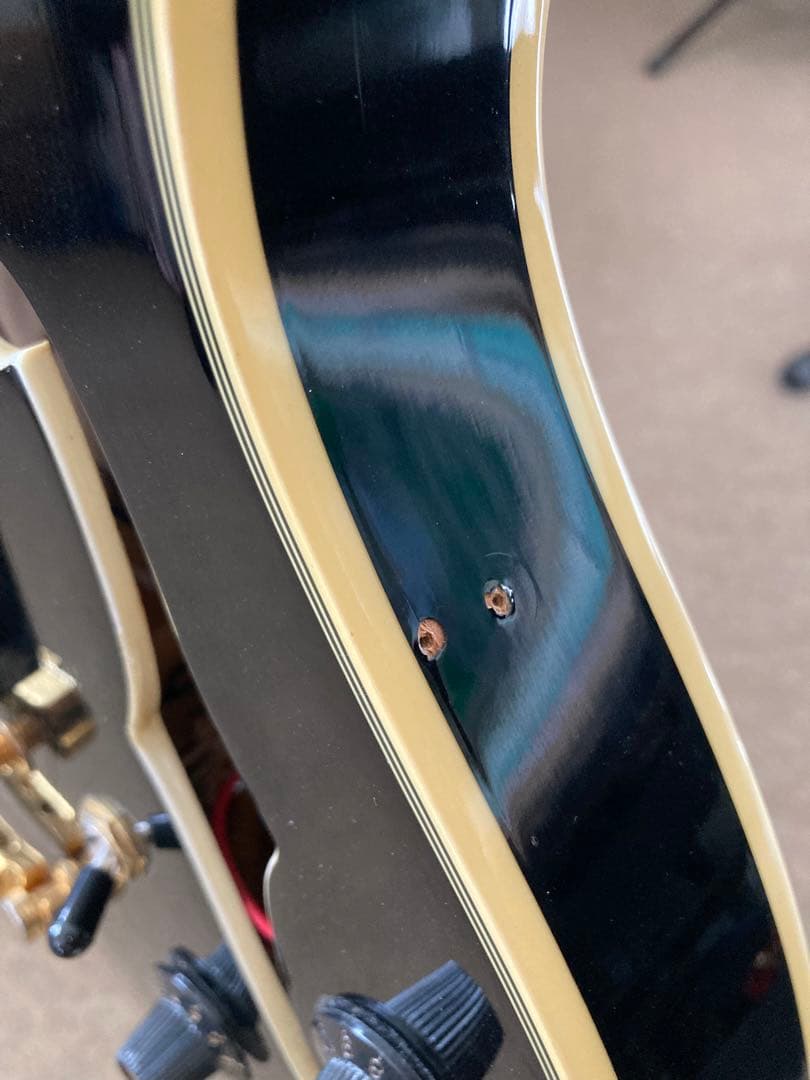 ワケあり)Aria Pro II TA-550 汎用ケース付き フルアコ