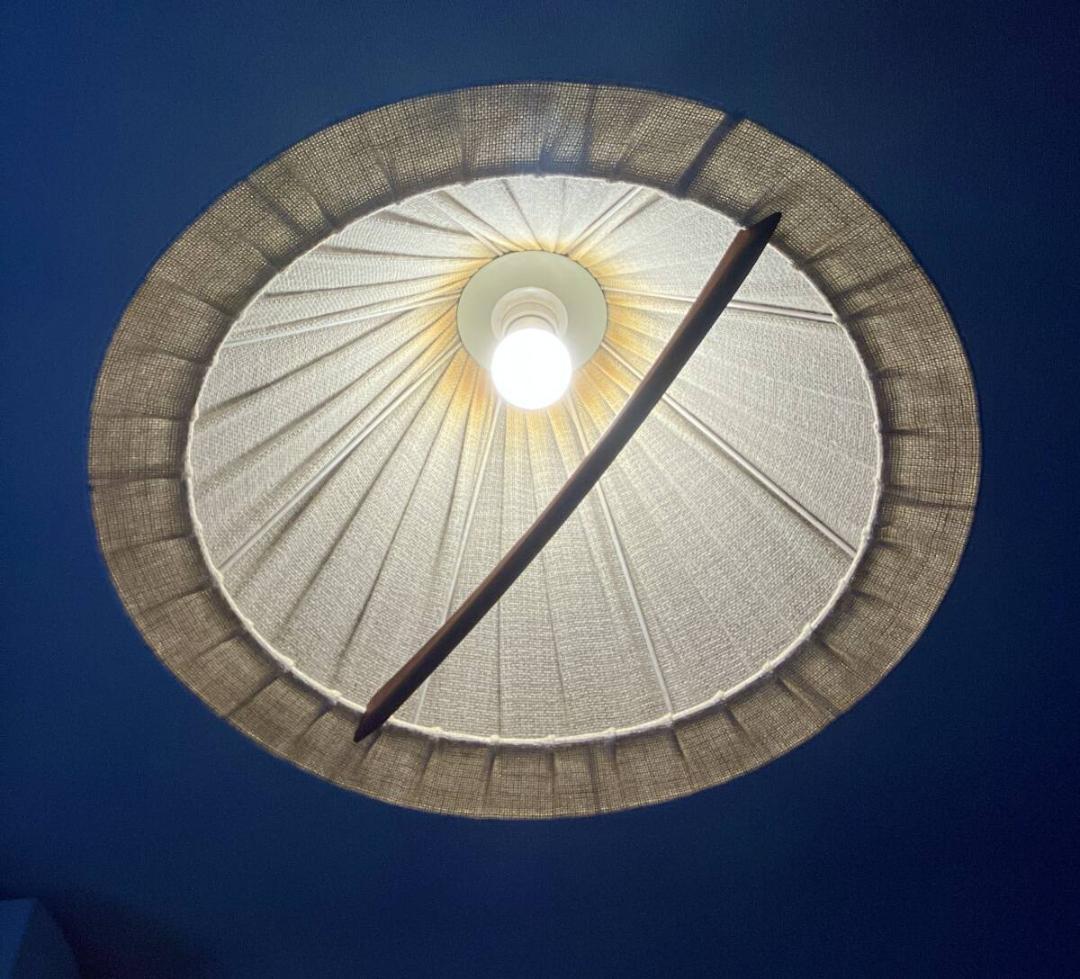 ☆超激レア品☆ Domus ランプ チーク材 ドムズ 照明 ライト シャンデリア