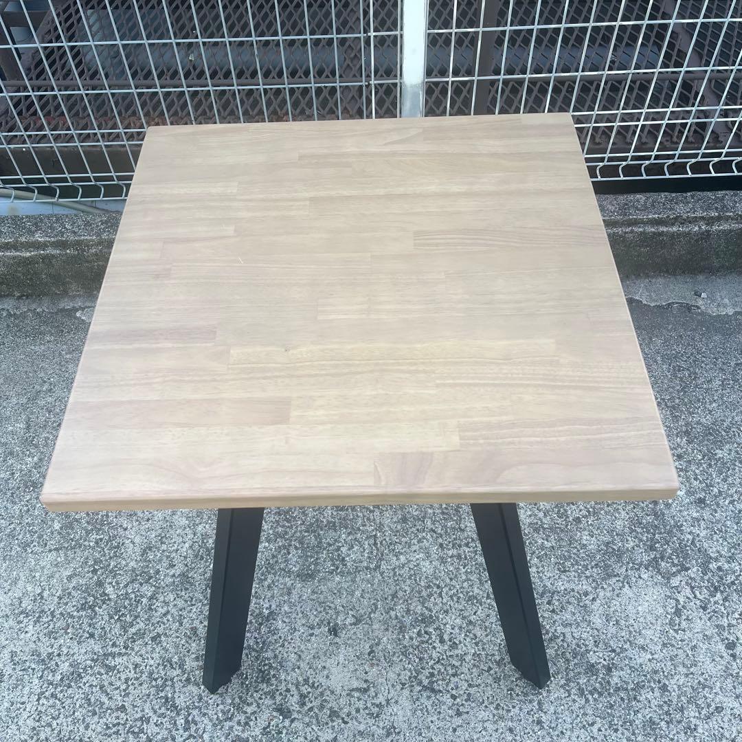 kanademono THE CAFE TABLE ラバーウッド