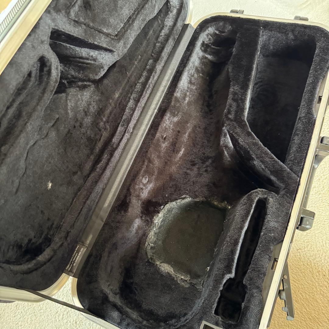 GL CASES アルトサックス用ハードケース グレー　キャリー　3way