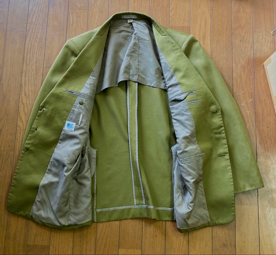 月*城様 帝都高速度交通営団 【希少】旧営団地下鉄 制服 うぐいす色【AB4