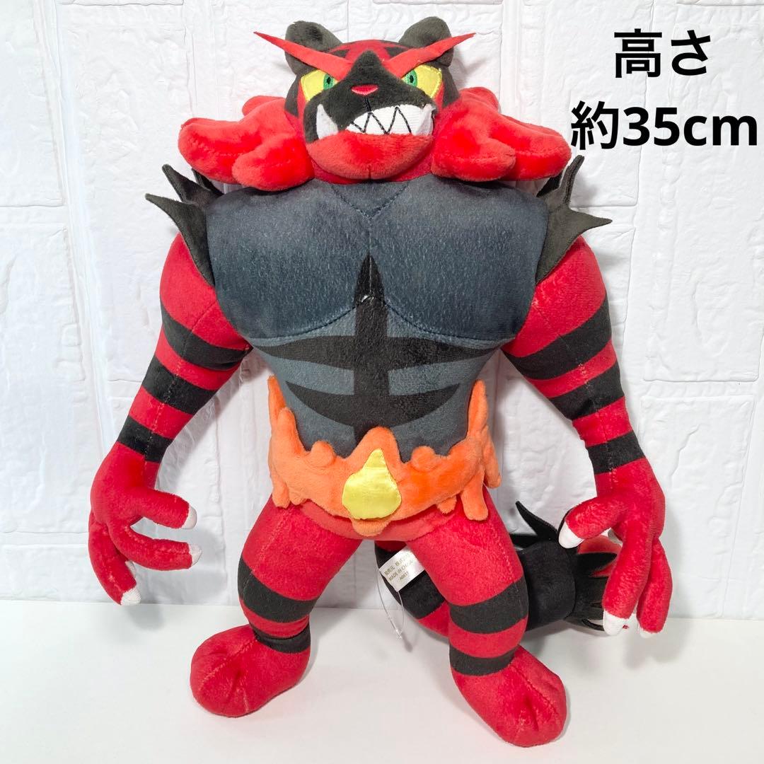 ポケモン ぬいぐるみ ガオガエン ポケモンセンター限定 約35㎝ - メルカリ