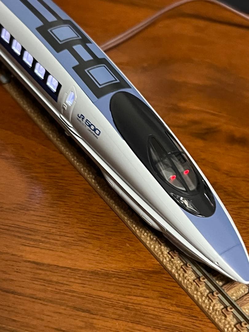 500系新幹線 12両 kato ライト室内灯点灯動力動作確認済