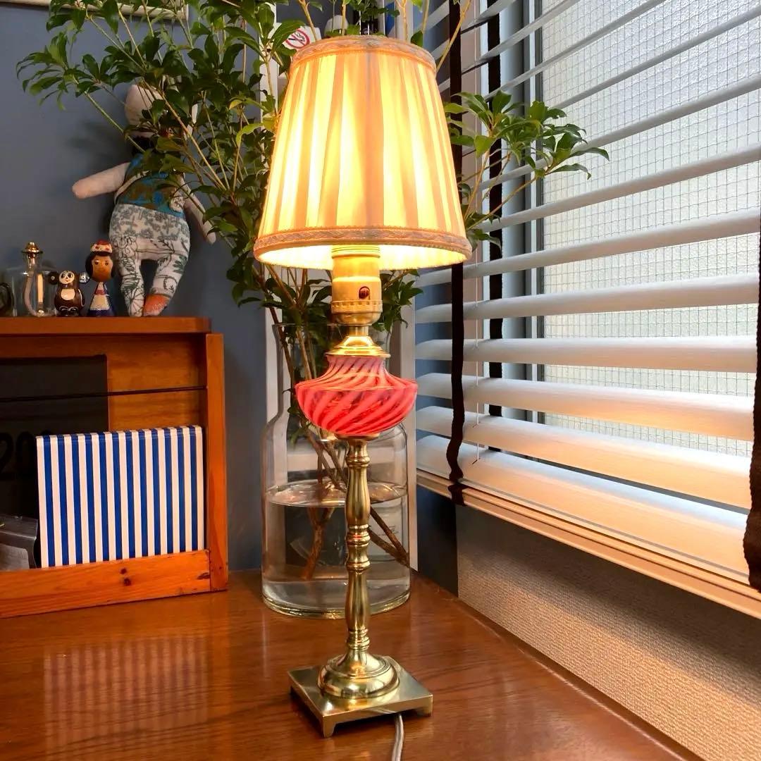 フェントン（ダイヤモンド）1940年 ランプスタンド オパールセント