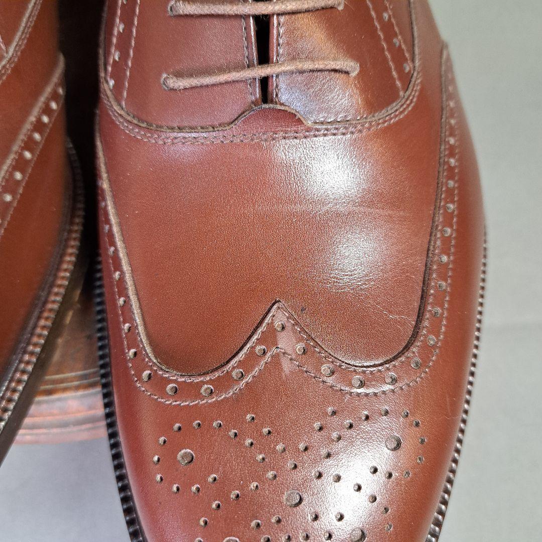 Salvatore Ferragamo レザー　ビジネスシューズ　28EE　美品