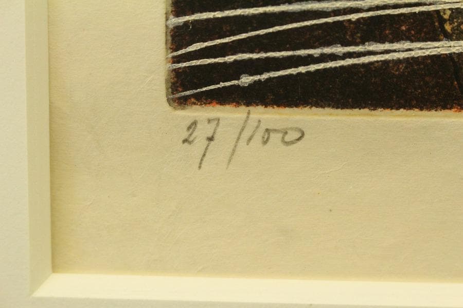 ロベルト マッタ 版画 エッチング 27/100 地獄の季節(LC997)