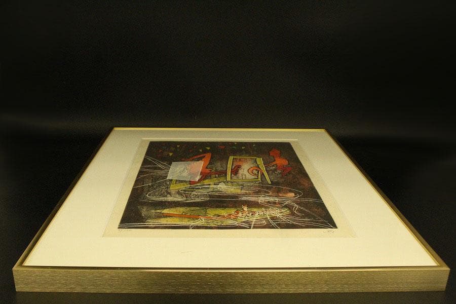 ロベルト マッタ 版画 エッチング 27/100 地獄の季節(LC997)