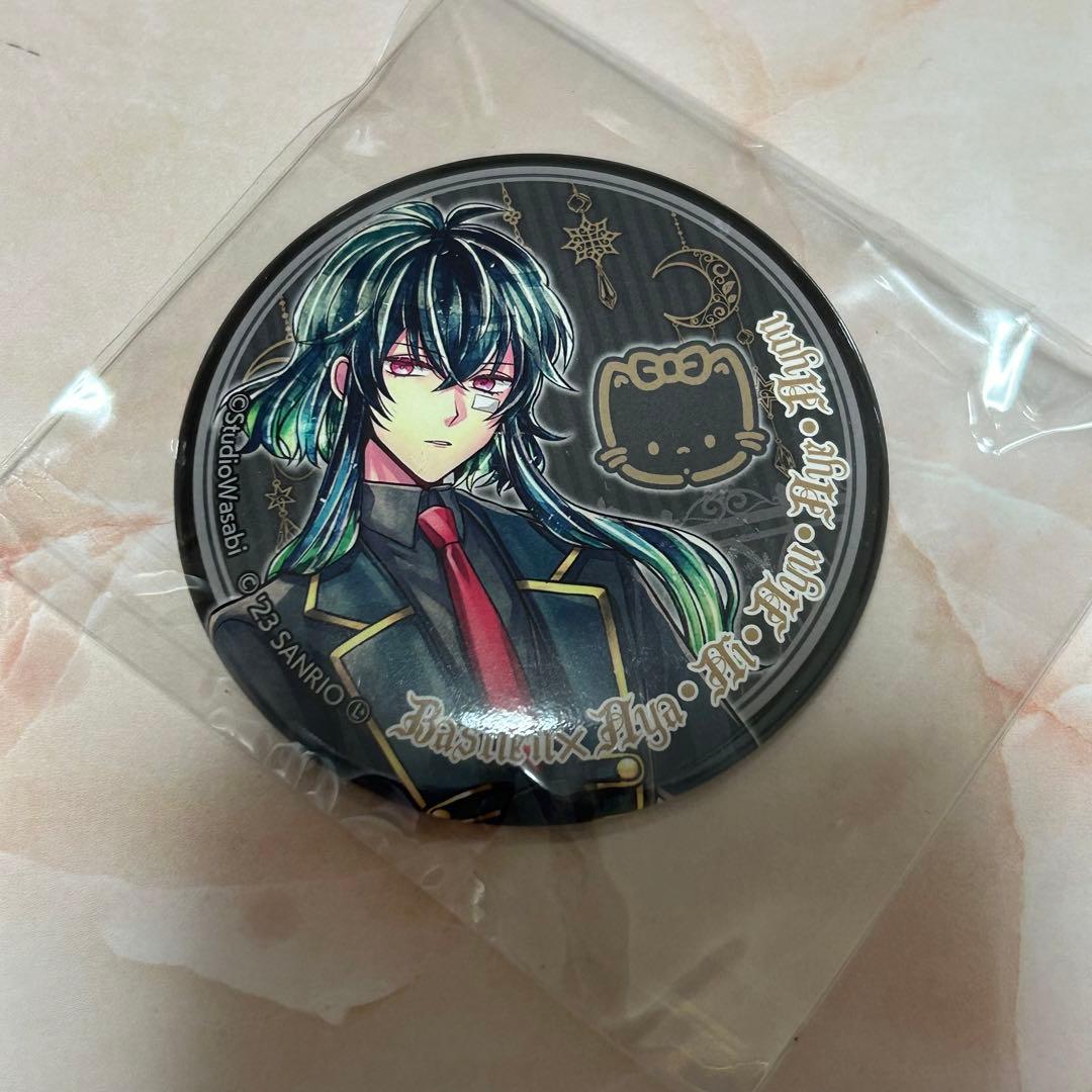 悪魔執事と黒い猫 あくねこ アモン 缶バッジ サンリオ 悪魔執事と黒い猫