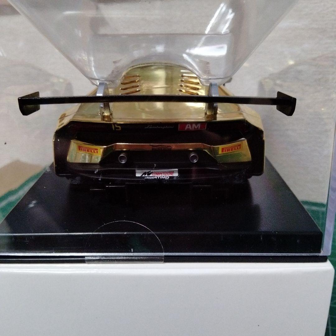 タ*コ様 GLレーシング製 ミニッツボディ ランボルギーニ ウラカン ゴールドメ