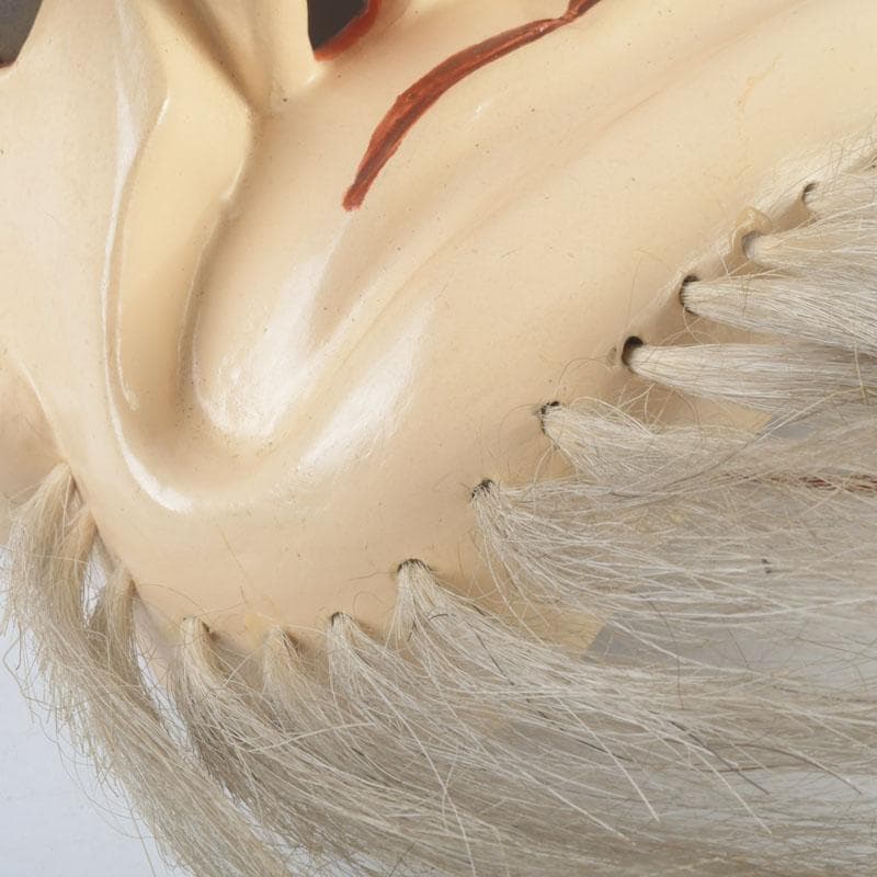 能面 能楽 雅楽 木彫 お多福面 翁面 2点まとめて C 9291