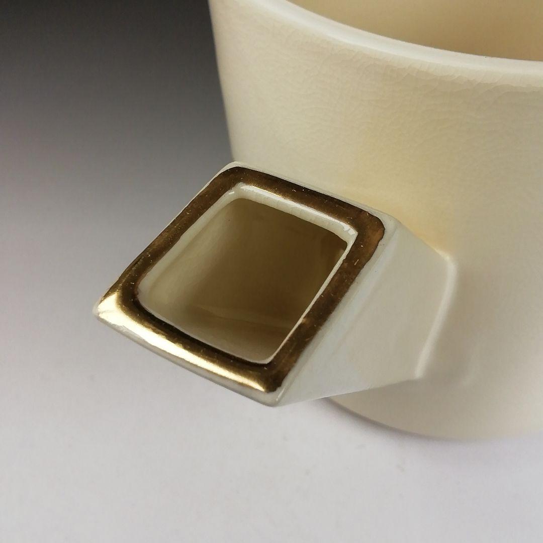 T819 水次 『色絵 つぼつぼ文』『鳴滝窯 橋本城岳 造』 共箱 茶道具