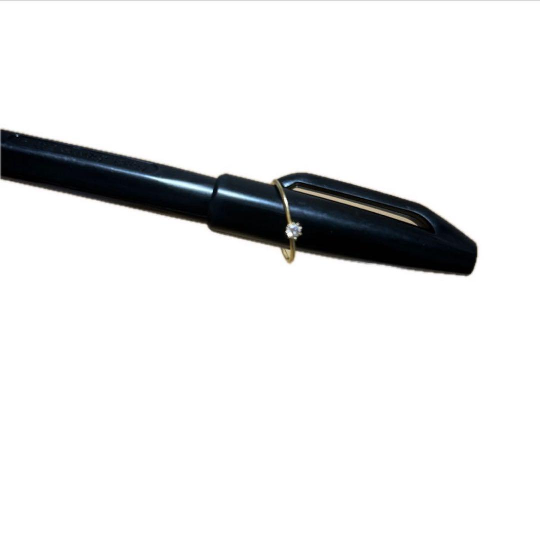 (1/19まで大幅値下)AHKAH k18ダイヤモンドリング ゴールド