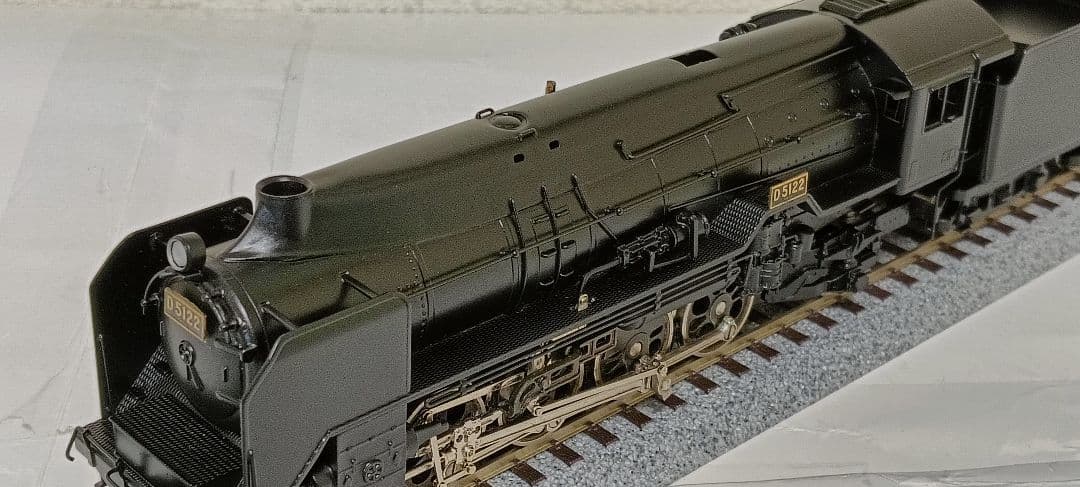 HOゲージ カツミ Ｄ51全流蒸気機関車、カンモーター、メンテナンス済