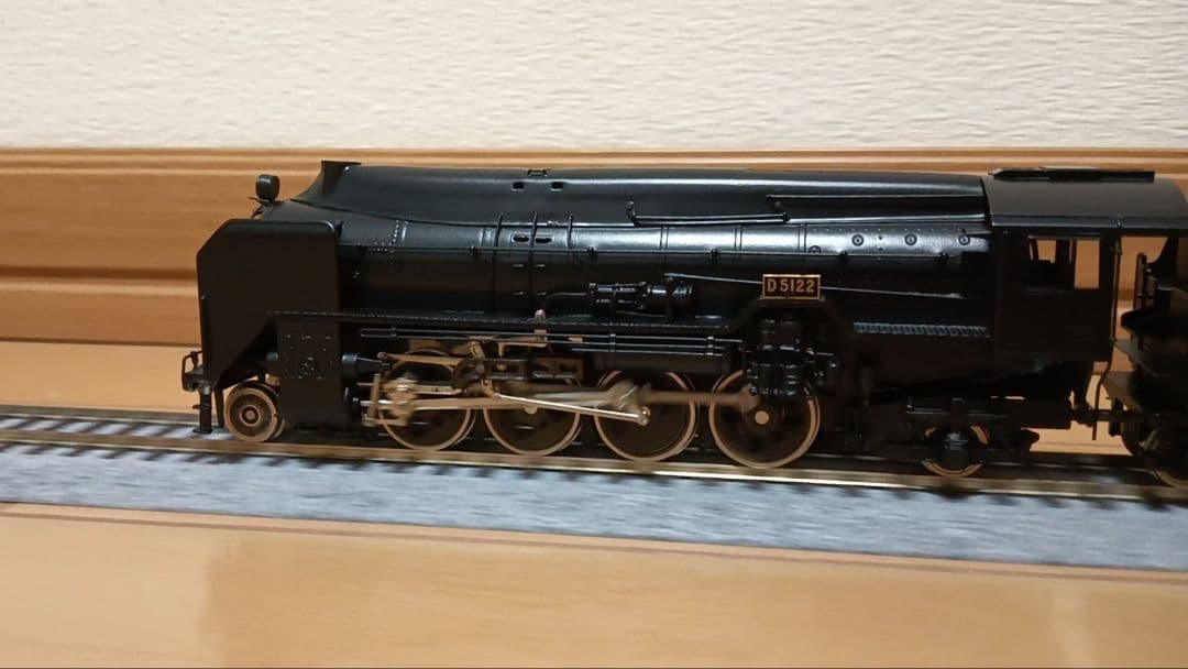 HOゲージ カツミ Ｄ51全流蒸気機関車、カンモーター、メンテナンス済