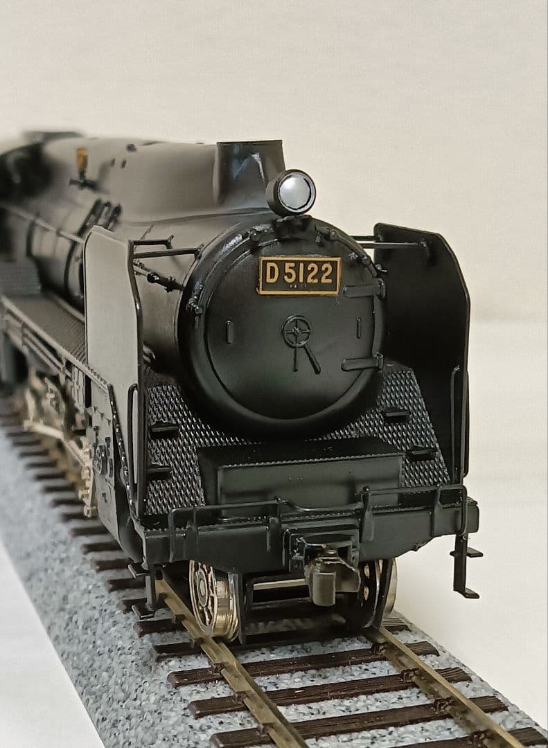 HOゲージ カツミ Ｄ51全流蒸気機関車、カンモーター、メンテナンス済