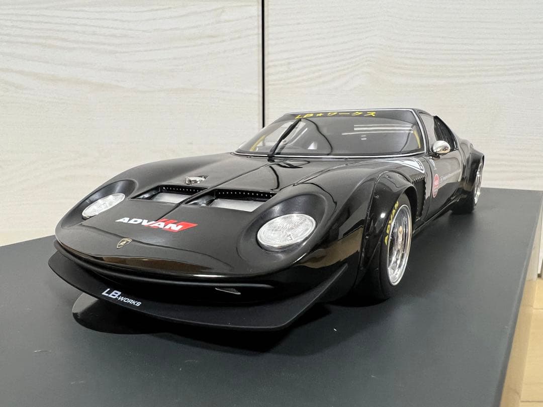 GTスピリット 1/18 LB WORKS ランボルギーニ ミウラ ブラック