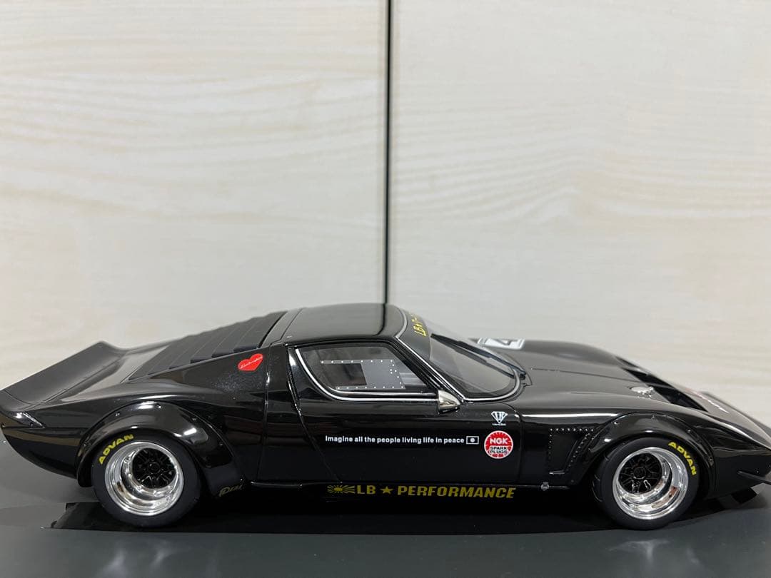 GTスピリット 1/18 LB WORKS ランボルギーニ ミウラ ブラック