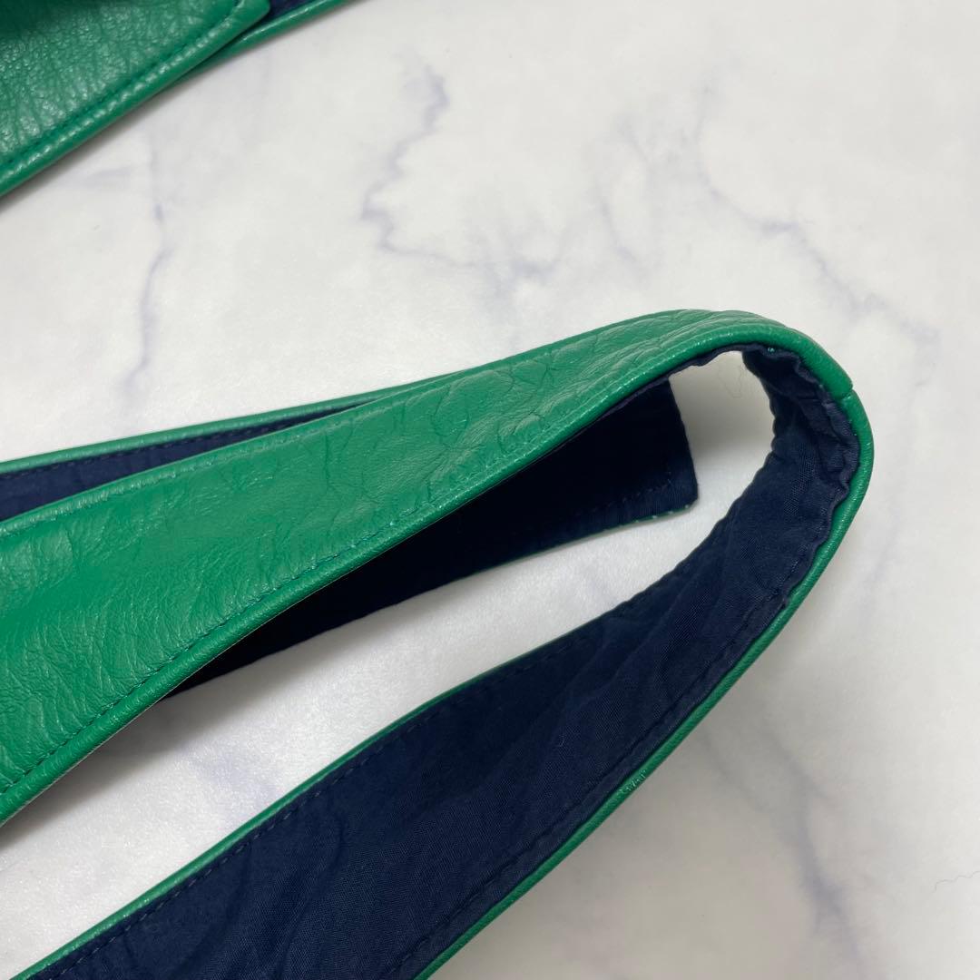 LUDLOW ラドロー　ファー　トートバッグ　グリーン ハンドバッグ