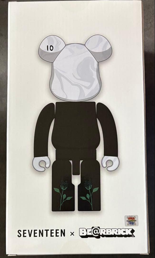 新品【ウォヌ】seventeen BE@RBRICK ベアブリック 400% - メルカリ