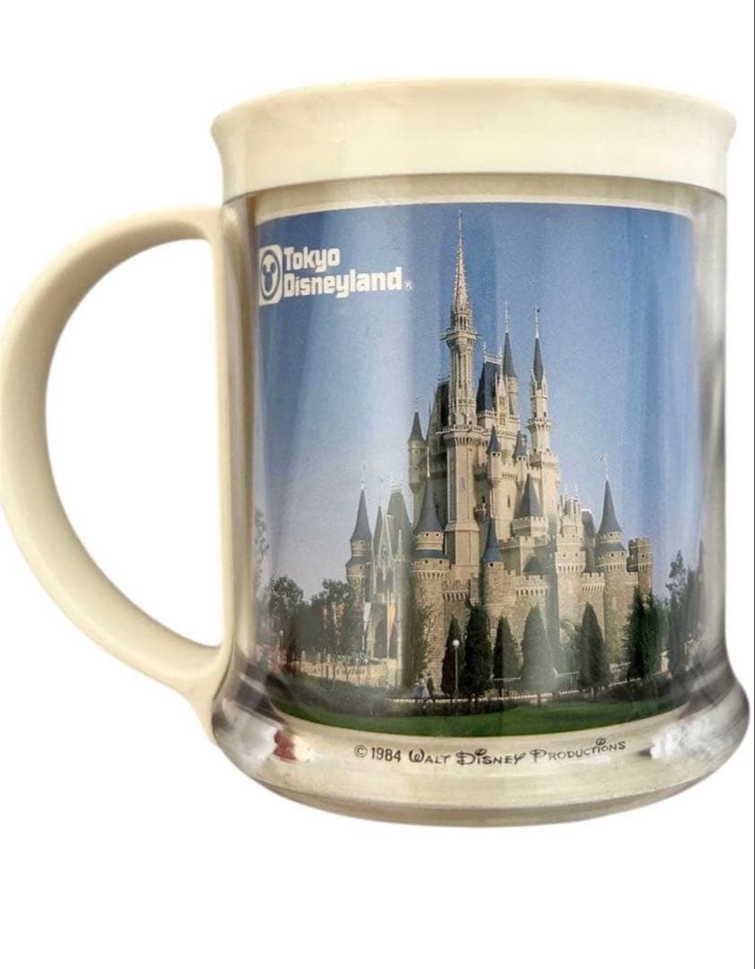 東京ディズニーランド　マグカップ　コップ　シンデレラ城　1983 1984 貴重