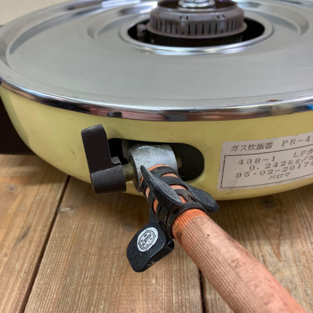 B壁 昭和レトロ パロマ ガス炊飯器 PR-400・F LPガス用 2.2升