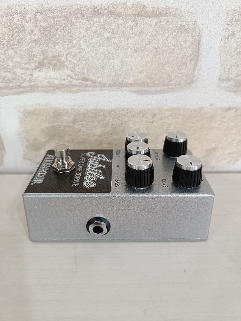 ギター AlexanderPedals Jubilee Silver Overdrive