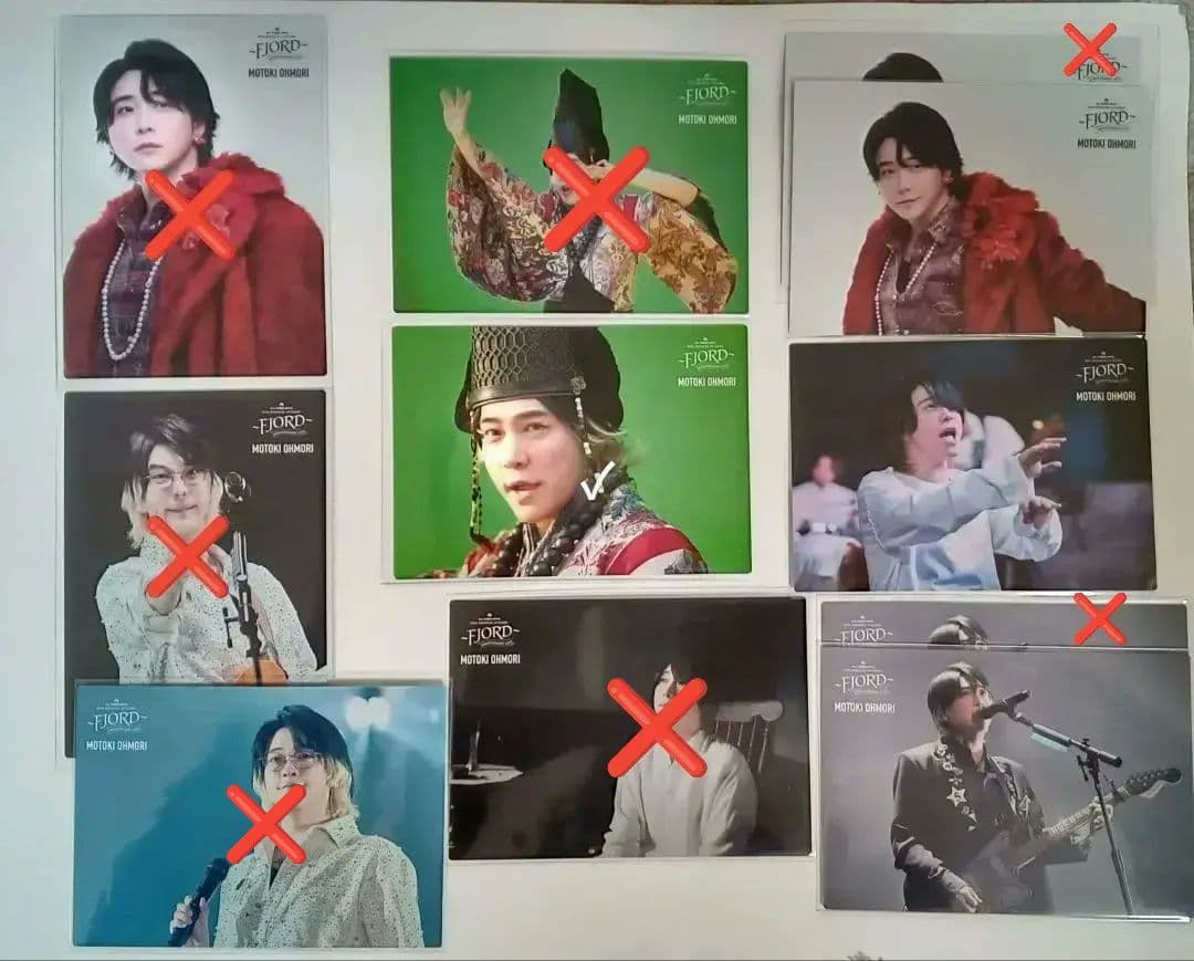 バラ売り・即購入不可】フィヨルド フォトカード ミセス グリーン