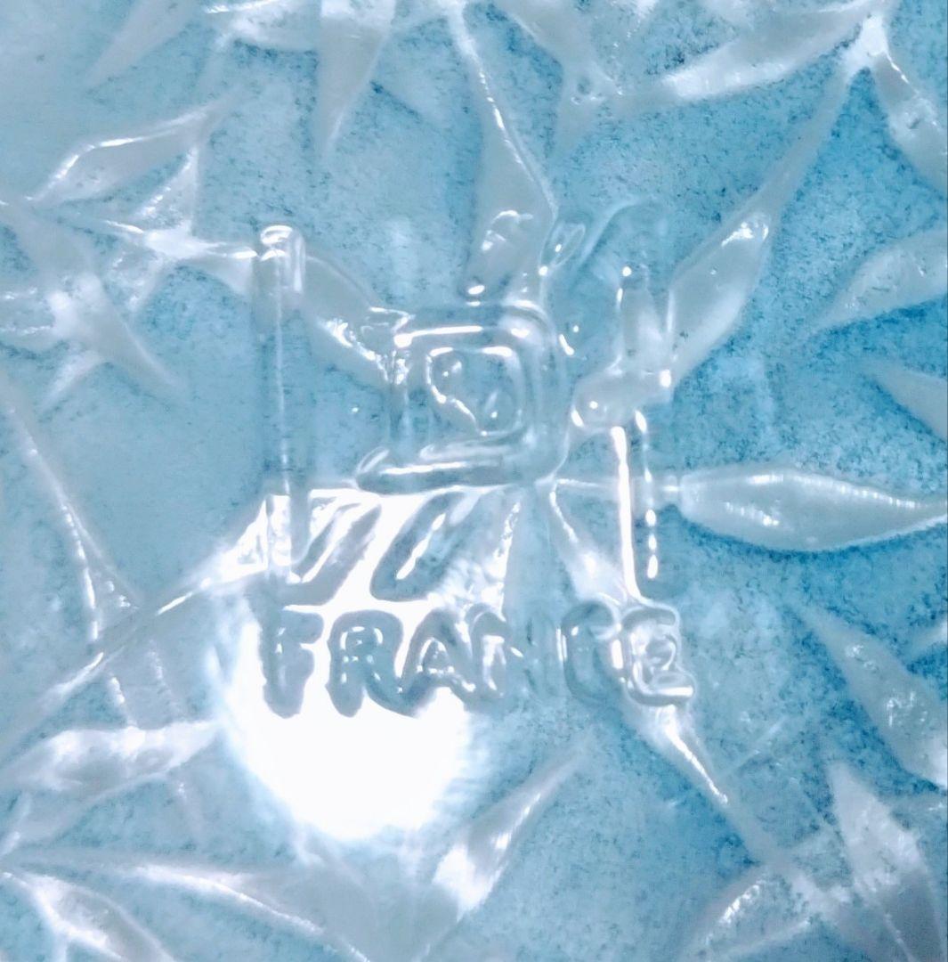 ルネ ラリック R LALIQUE 雛菊文 パチネ彩色 飾り皿 美品