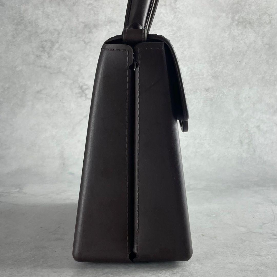 希少ラバー素材【Salvatore Ferragamo】ハンドバッグ　ガンチーニ