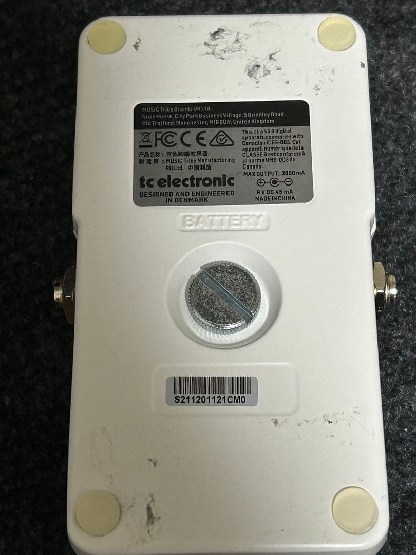 tc electronic polytune 3 ギターエフェクター