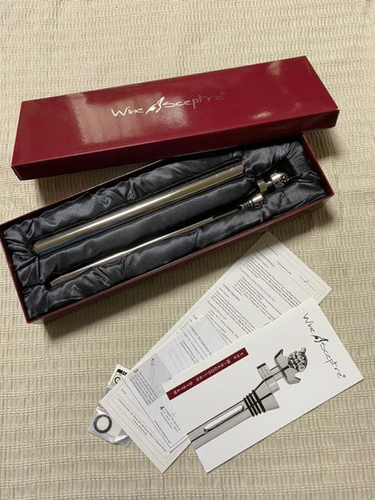 【未使用】Wine Sceptre ワインクーラー〈ボトル挿入式〉 未使用】Wine Sceptre ワインクーラー〈ボトル挿入式〉 未使用】Wine