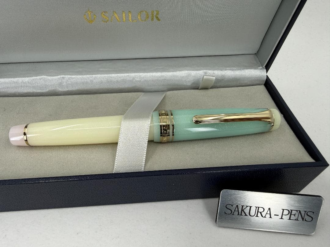 新品 MF nib Poesieオリジナル セーラー 万年筆 ユニコーンねこ