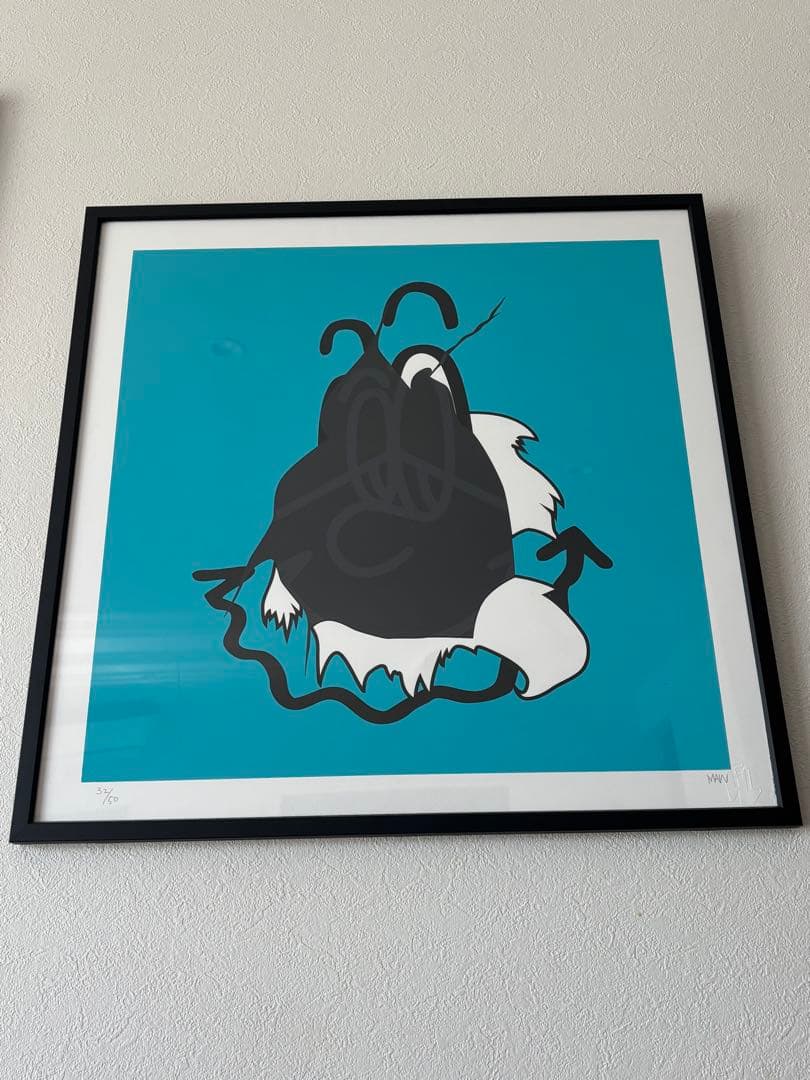 MAW 『BARM』　額装込み　シリアルナンバー入り VALIS】ヴィンテージ風額装アート（シリアルナンバー入り）／VALIS 3rd