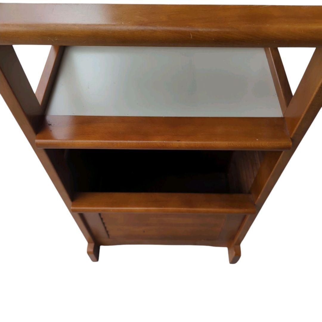 希少品】karimoku オールドカリモク 昭和レトロ 電話台 チェスト