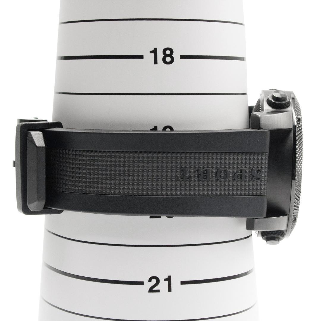 バーバリー 腕時計 クオーツ スポーツ BU7704 黒 赤 メンズ 海外モデル