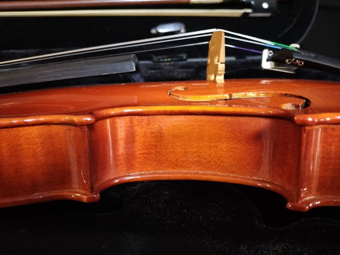 カプチーノ様専用 バイオリン ヴァイオリン 4/4 肩当て付き 弦楽器