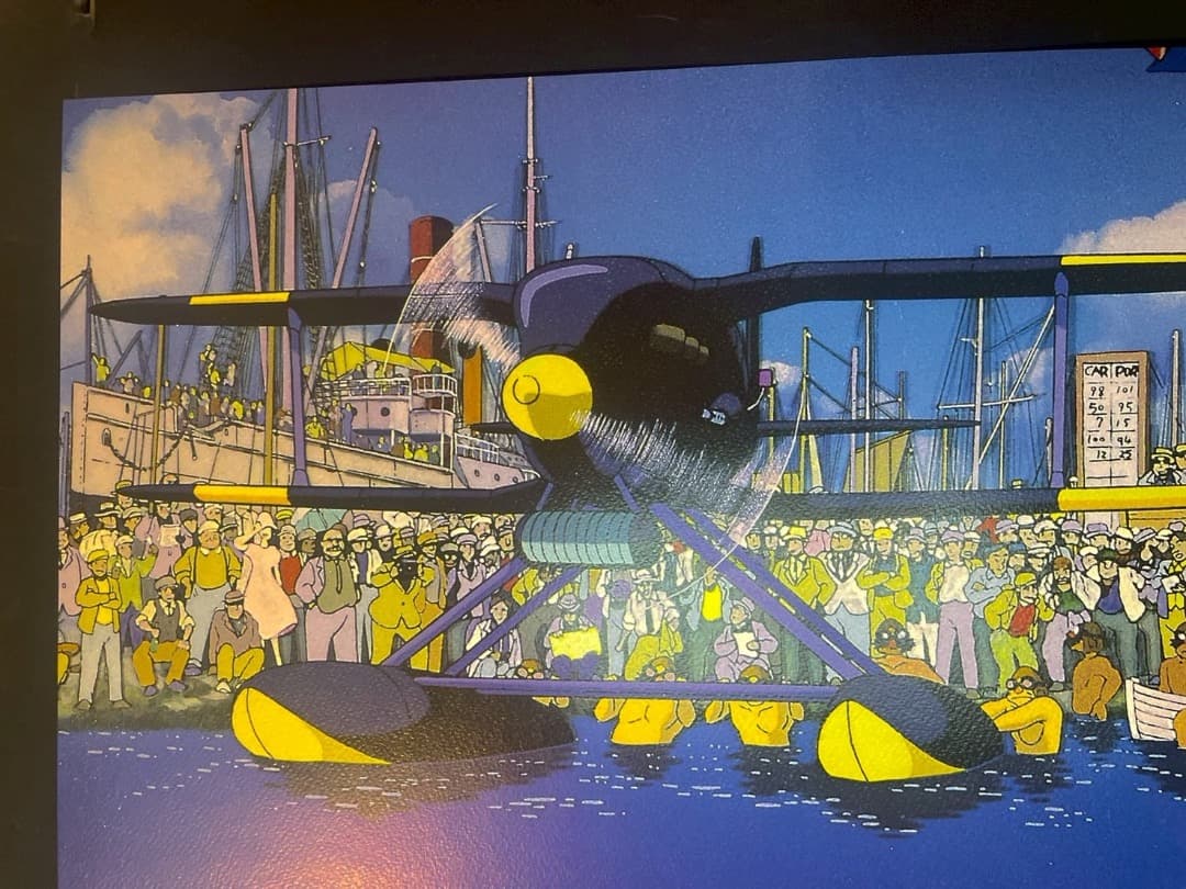 ジブリ名作「紅の豚」 台湾限定 ポスター全3種