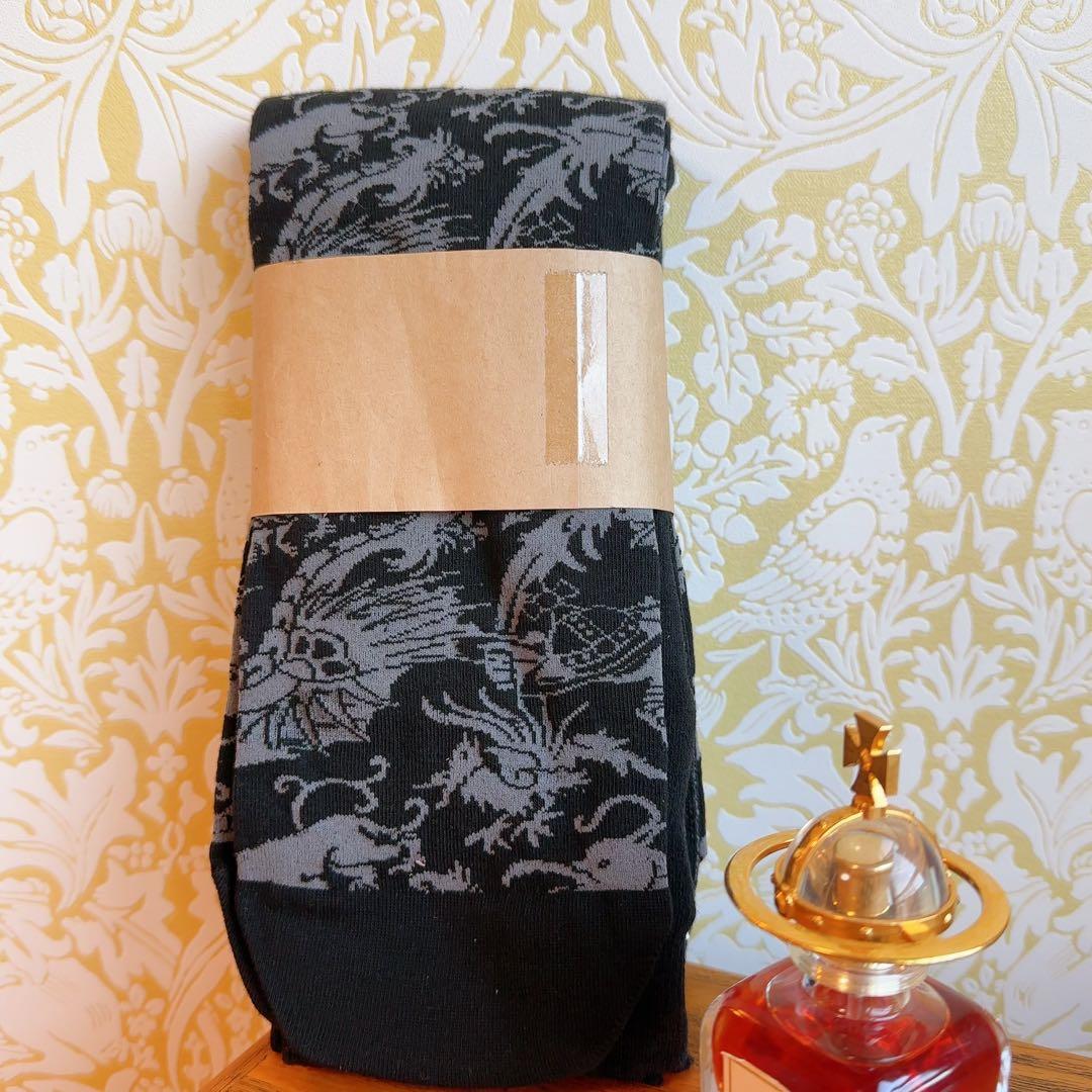 日本製希少廃盤　ヴィヴィアンウエストウッド　アングロマニア　タイツ　空想の生き物