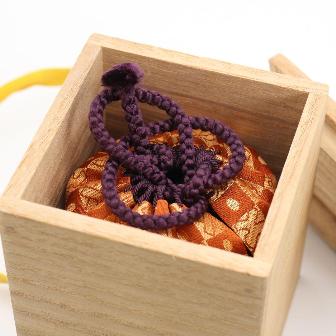 無銘 真塗 中棗 茶道具 遠州緞子仕覆付 C816 N1