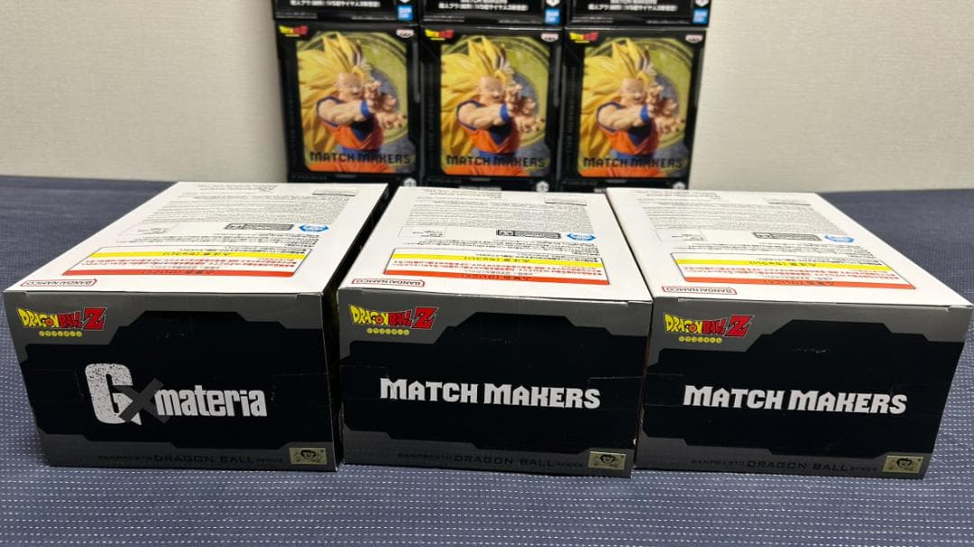 24個 ドラゴンボールZ MATCH MAKERS 超サイヤ人3孫悟空 魔人ブウ