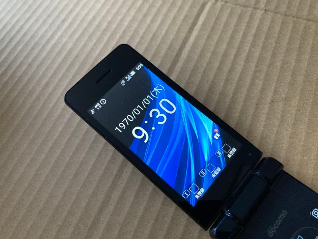 即購入可】SIMフリー SH-02L AQUOS ガラホ SH-02L SIMフリー ドコモ