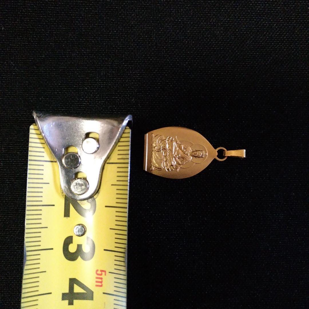 K18。ペンダントトップ。少林山。達磨寺。十二支御守御本尊。菩薩