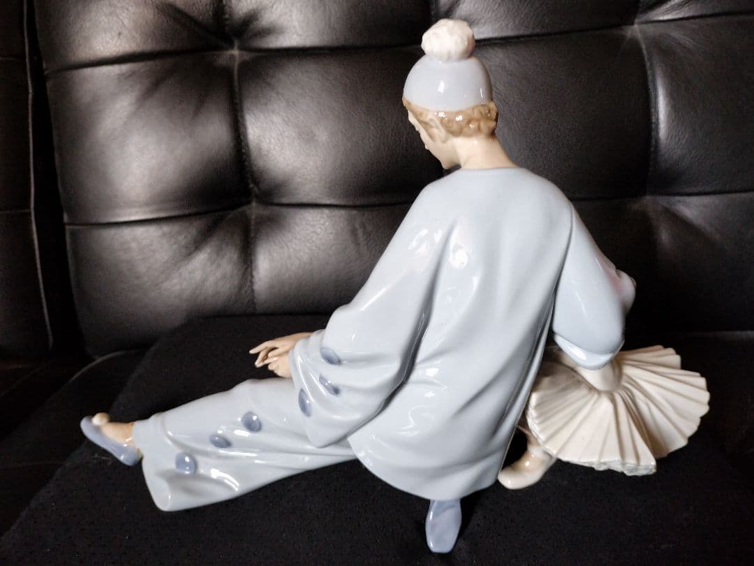 LLADRO　リヤドロ　道化師とバレリーナ